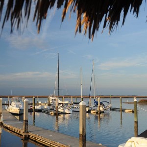 The dock at Oyster Bay Yacht Club